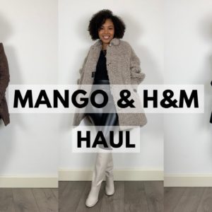 H&M and MANGO HAUL | NEW IN PIECES FOR FALL