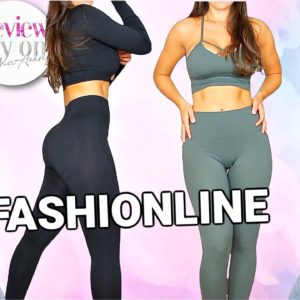 FASHIONLINE MEGA Sales Wholesale Review Try on #activewear