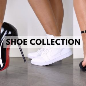 MY ENTIRE SHOE COLLECTION: Boots, Heels, Sneakers, Sandals | TRYING ON ALL MY SHOES