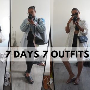 WHAT I WORE THIS WEEK | EVERYDAY OUTFITS FOR EXTREMELY HOT WEATHER