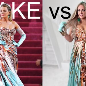 I Made 4 Iconic MET GALA DRESSES for CHEAP