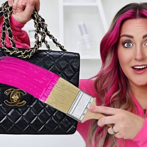 Customizing CHANEL BAGS and GIVING them AWAY! 🔴 LIVE EXPERIENCE 🔴