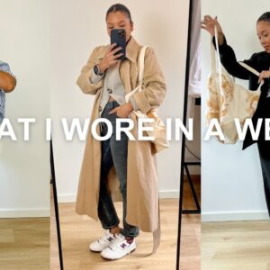 What I Wore In A Week | Minimal Casual Spring Outfits