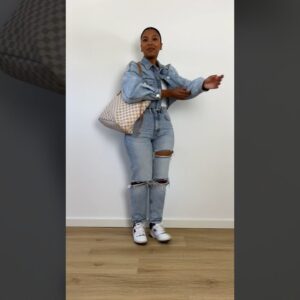 Double Denim Outfit Check