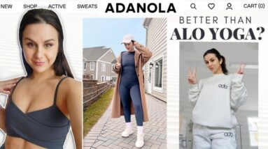 I BOUGHT ADANOLA FOR THE FIRST TIME AND I HAVE THOUGHTS... | ADANOLA TRY ON HAUL REVIEW! #activewear