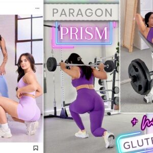 TRUST THE THRUST! PARAGON PRISM TRY ON HAUL REVIEW | MY FAVORITE GLUTE EXERCISES